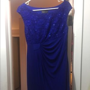 Connected apparel evening dress